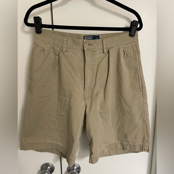 Men's Khaki Polo "Tyler Short" 100% Cotton - Picture 1 of 6